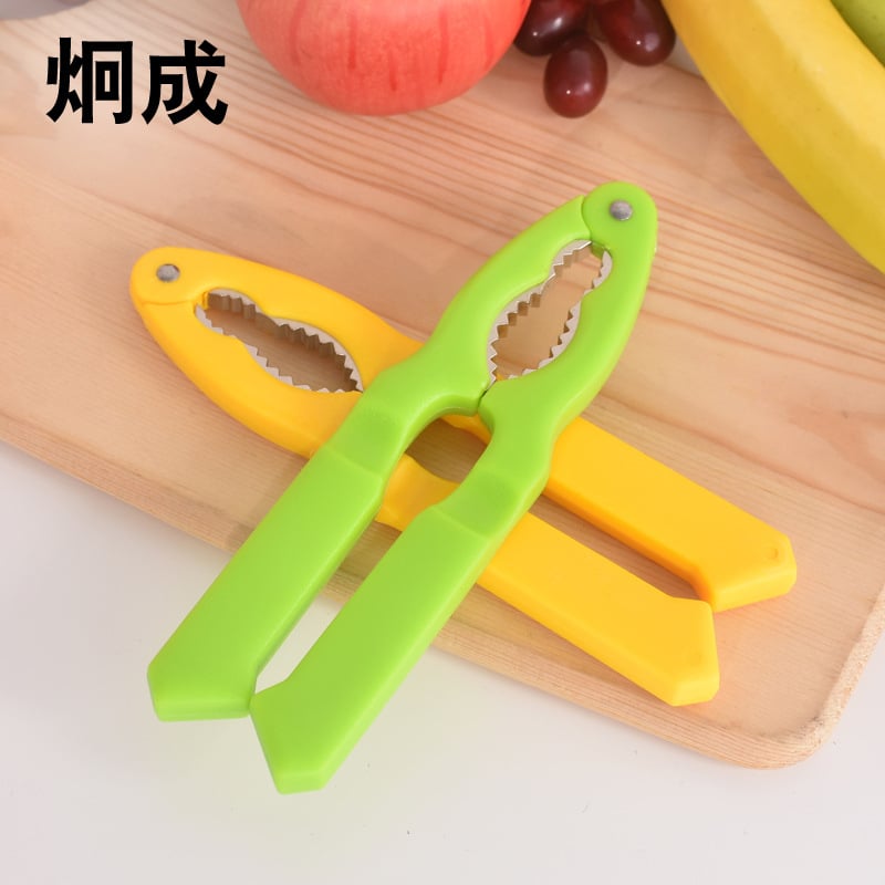 Višenamjenski klip za orahe od cinkovog legura s mat završnim premazom – kovani klip za hranu u kartičnom pakiranju