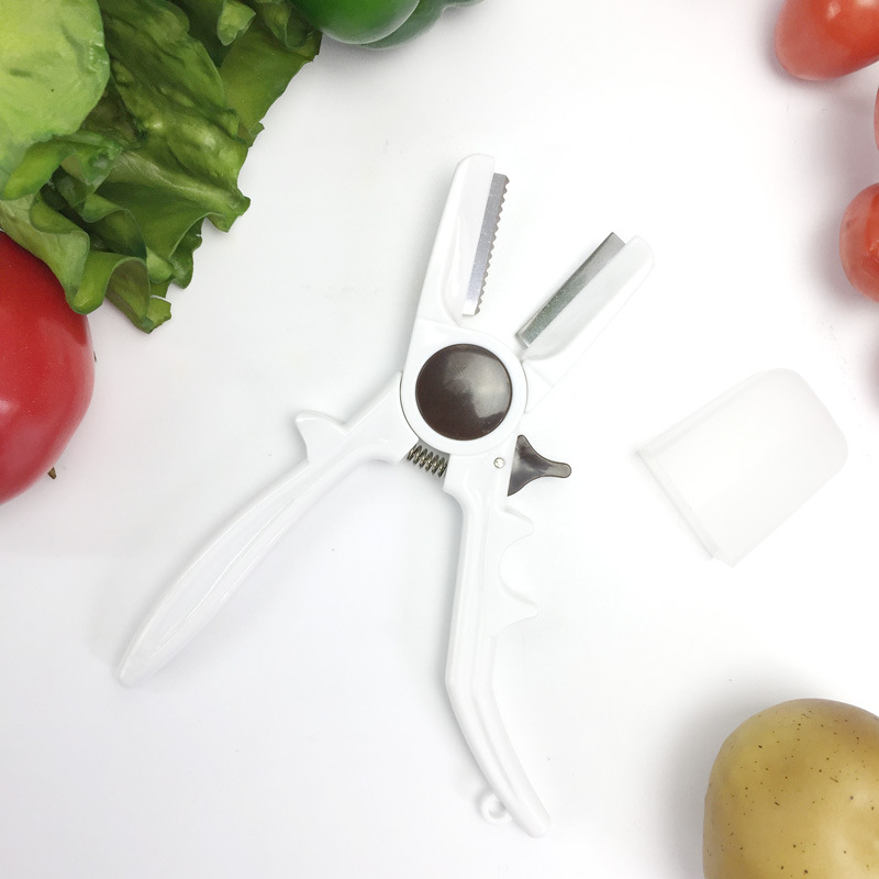 VELEKA Oguljivač kestena — nehrđajući čelik, izlazak 2018., otisnuti logotip