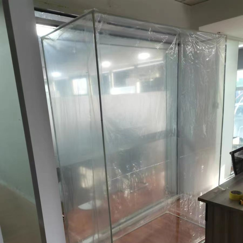 Izvlačni lakirani pravokutni poklopac za kadu za odrasle i djecu, izoliran za zimu, s podnim okvirom.