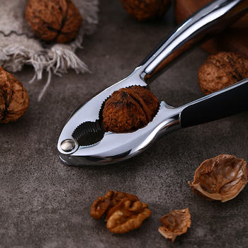 Клещи за орехи от цинкова сплав – кухненски инструмент за чупене и обелване на орехи, с персонализирано лого и лицензирана частна марка, модерен стил
