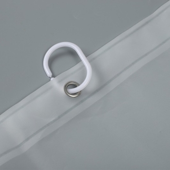 PEVA tuš-zavjesa, matni prozirni dizajn, moderni minimalistički stil, Jiaguan