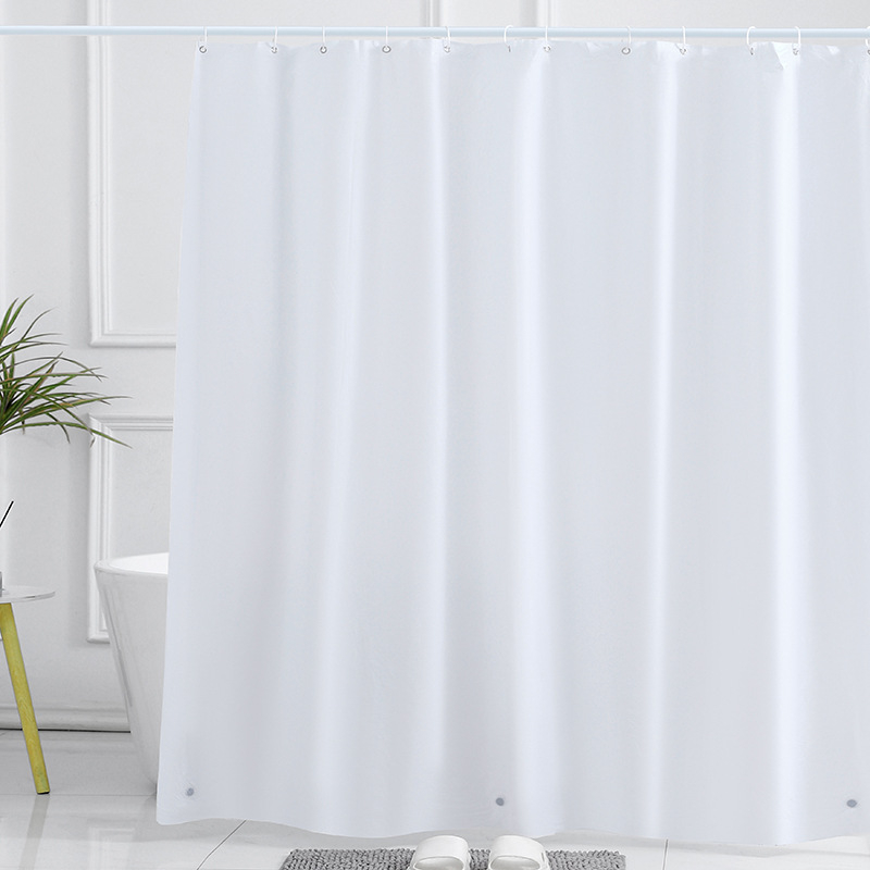 PEVA tuš-zavjesa, matni prozirni dizajn, moderni minimalistički stil, Jiaguan