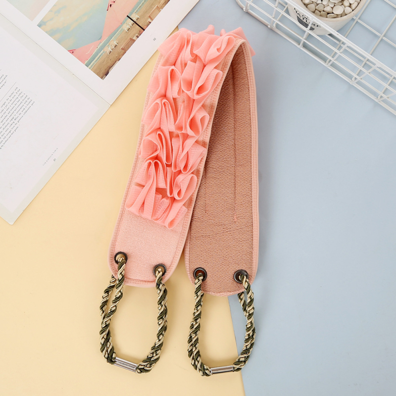 Prosop de baie cu mănușă pentru spate – Jie li rui, rayon, utilizare generală, utilizare dublă