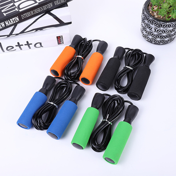 Uže za preskakanje s ležajem – lagano, materijal: spužva + plastika, 2.75, za učenike fitness treninge