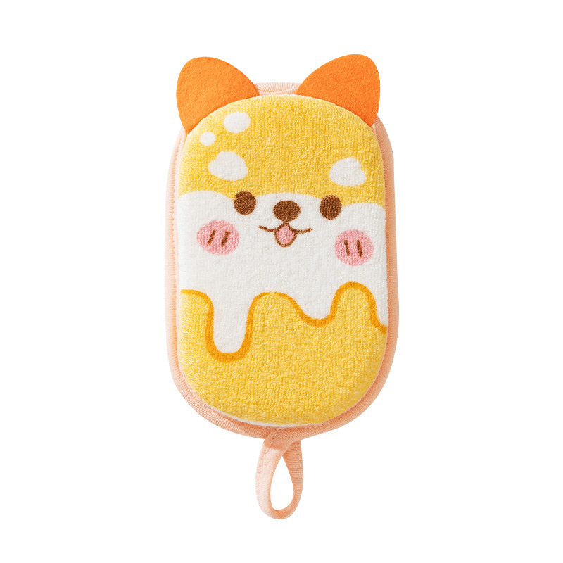 Burete de baie pentru bebeluși – fibră de poliester, burete și bumbac; potrivit pentru copii; Origine Zhejiang; 200 bucăți în cutie