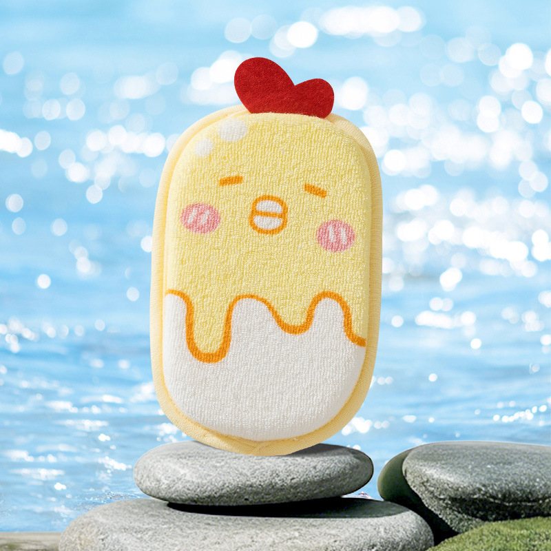 Burete de baie pentru bebeluși – fibră de poliester, burete și bumbac; potrivit pentru copii; Origine Zhejiang; 200 bucăți în cutie