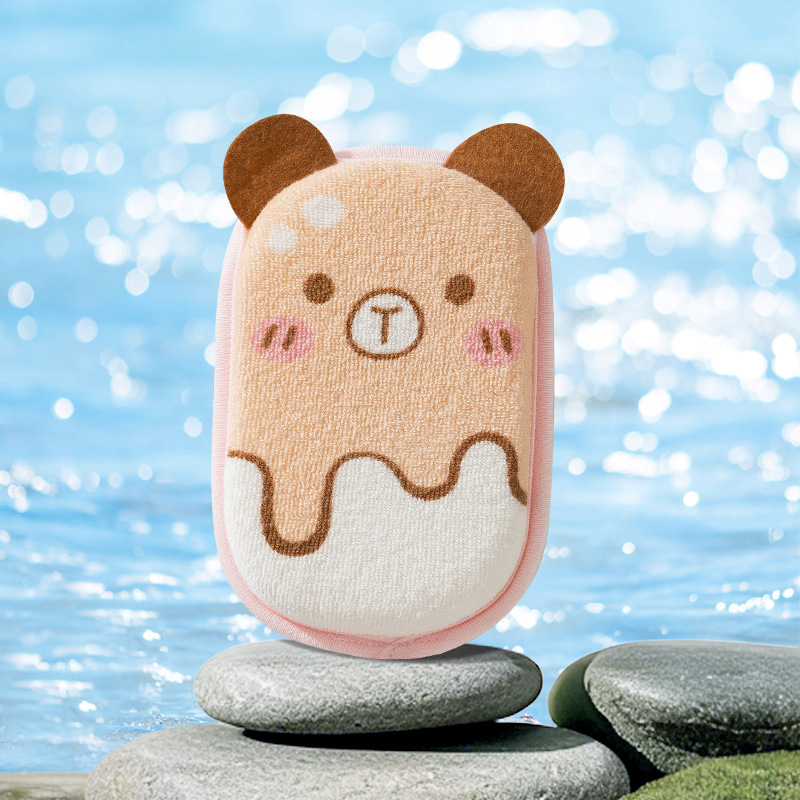 Burete de baie pentru bebeluși – fibră de poliester, burete și bumbac; potrivit pentru copii; Origine Zhejiang; 200 bucăți în cutie