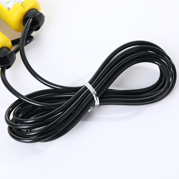 PVC gumeni podesivi jump rope s pjenastim kućištem i funkcijom brojanja - 2.8, marka Home Plus Jian