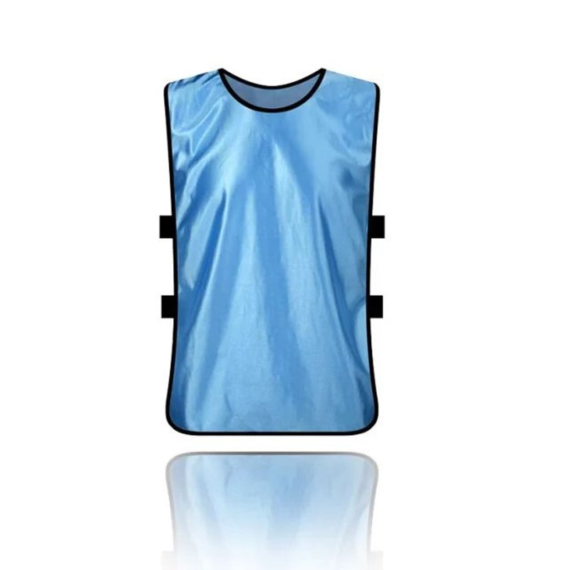 Unisex trening prsluk od poliestera za nogomet i odbojku — cijele sezone, jednostavan jednobojni dizajn, pogodan za trčanje, stolni tenis i badminton