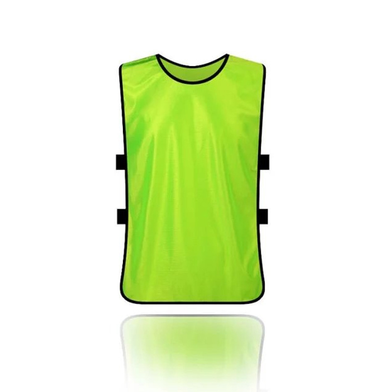 Unisex trening prsluk od poliestera za nogomet i odbojku — cijele sezone, jednostavan jednobojni dizajn, pogodan za trčanje, stolni tenis i badminton