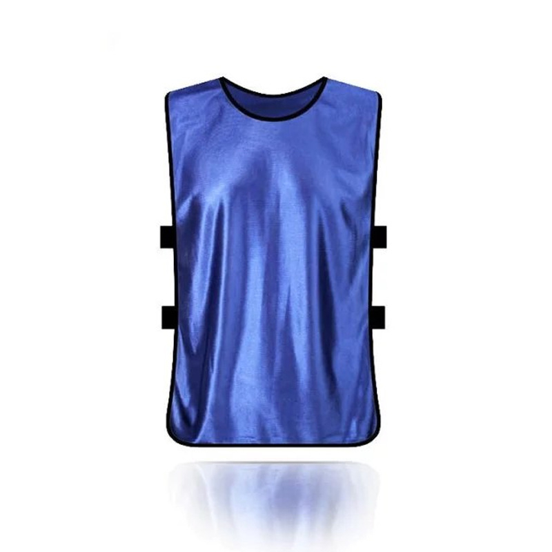 Unisex trening prsluk od poliestera za nogomet i odbojku — cijele sezone, jednostavan jednobojni dizajn, pogodan za trčanje, stolni tenis i badminton