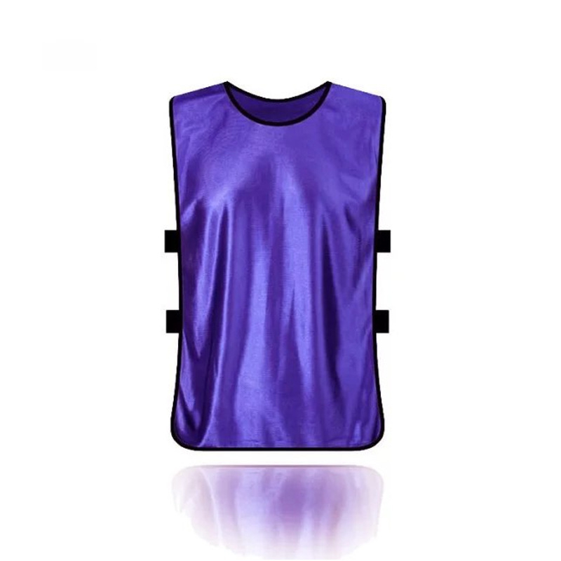 Unisex trening prsluk od poliestera za nogomet i odbojku — cijele sezone, jednostavan jednobojni dizajn, pogodan za trčanje, stolni tenis i badminton