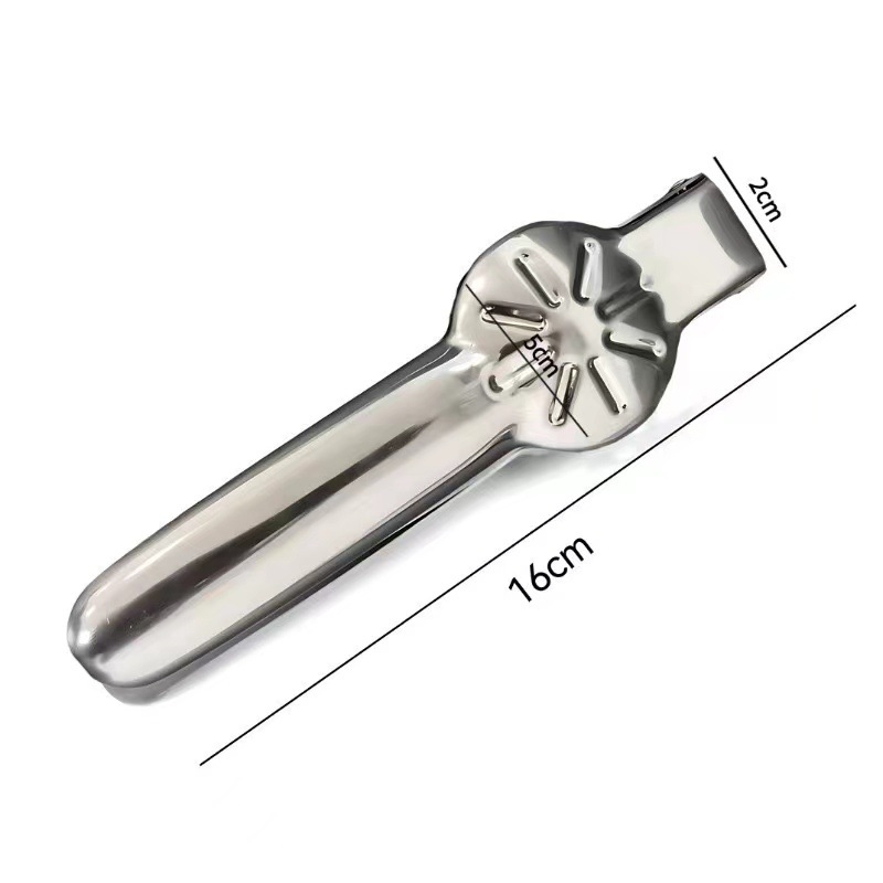 Отварач за кестени и кръстовиден клип – неръждаема стомана, модерен минималистичен дизайн