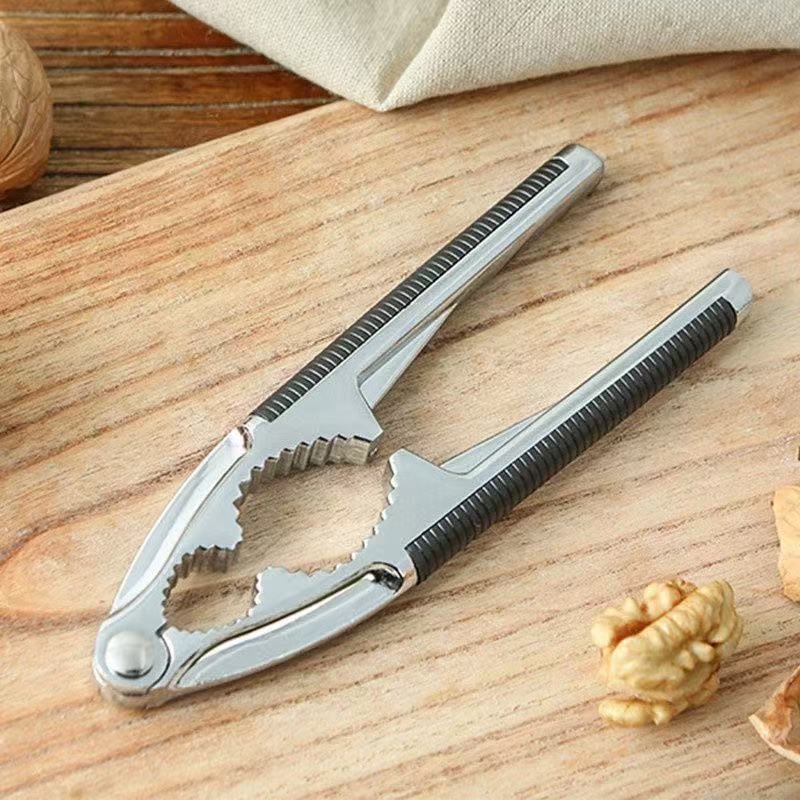 Клещи за орехи от цинкова сплав – инструмент за чупене на ядки, подходящ за лешници и кедрови ядки, с опция за печат на лого