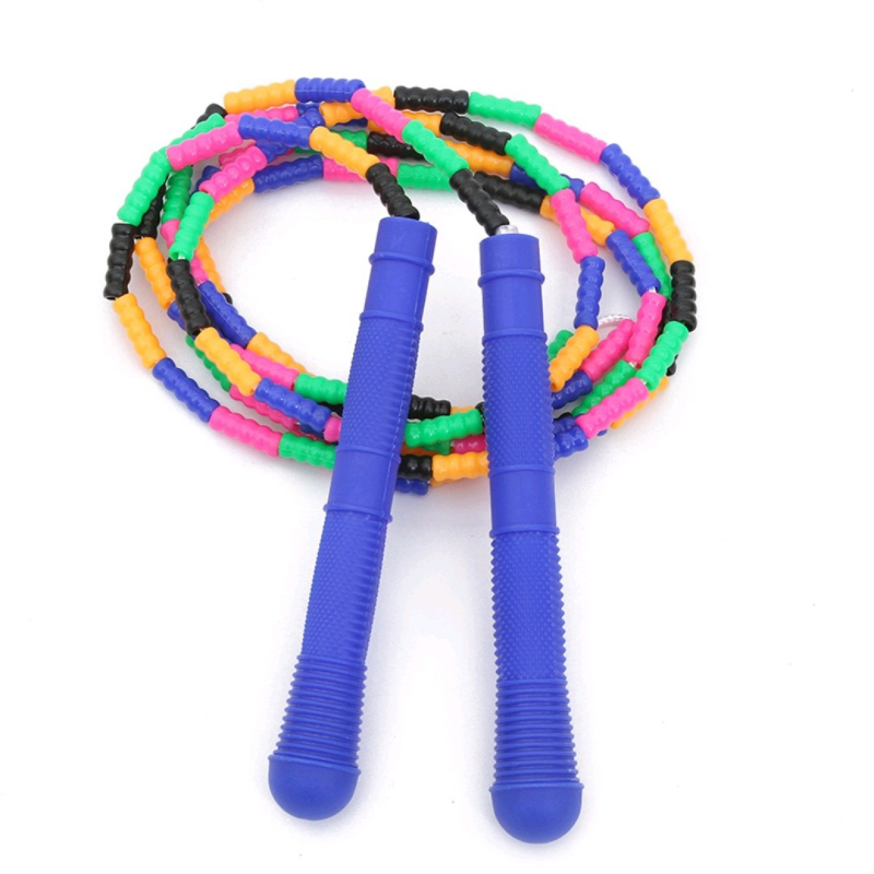 Uže za preskakanje s mekanim perlicama, PVC materijal, za odrasle trening