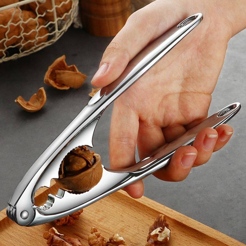 Мултифункционален орехохват от цинкова сплав със дизайн на рачешна клешня, Meineng, лого OK, модерен минималистичен стил