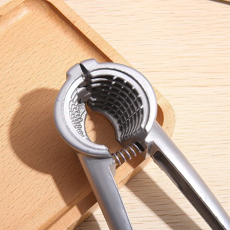 Обновен инструмент за чупене на орехи и обелване на ядки – фунияобразна форма, алуминиева сплав