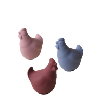 Tojáselválasztó - puha szilikon, aranyos csirke dizájn, nem elektromos, testreszabható logó