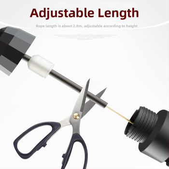 Težinsko užad za preskakanje - PVC, za odrasle; Pogodno za trčanje, fitness i jogu za mršavljenje