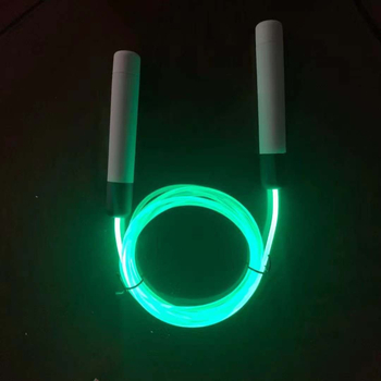 Fényes ugrókötél optikai rosttal, MMA anyag, UV bőr, márka everheng