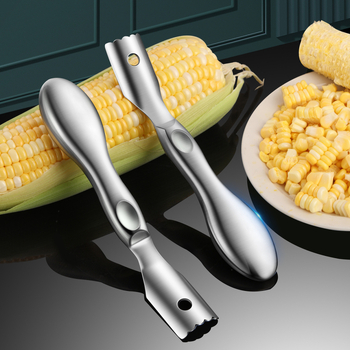 304 rozsdamentes acél kukorica planírozó – kézi eszköz, logó nyomtatás és testreszabás elérhető