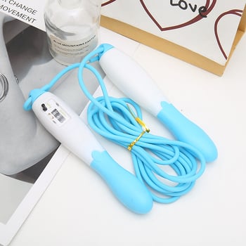 Șnur de sărit pentru copii și fitness în familie — din plastic, Brand: Other, funcție de numărare pentru exerciții părinte-copil