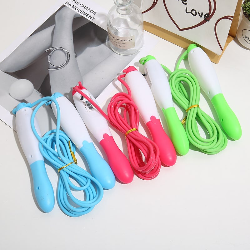 Șnur de sărit pentru copii și fitness în familie — din plastic, Brand: Other, funcție de numărare pentru exerciții părinte-copil