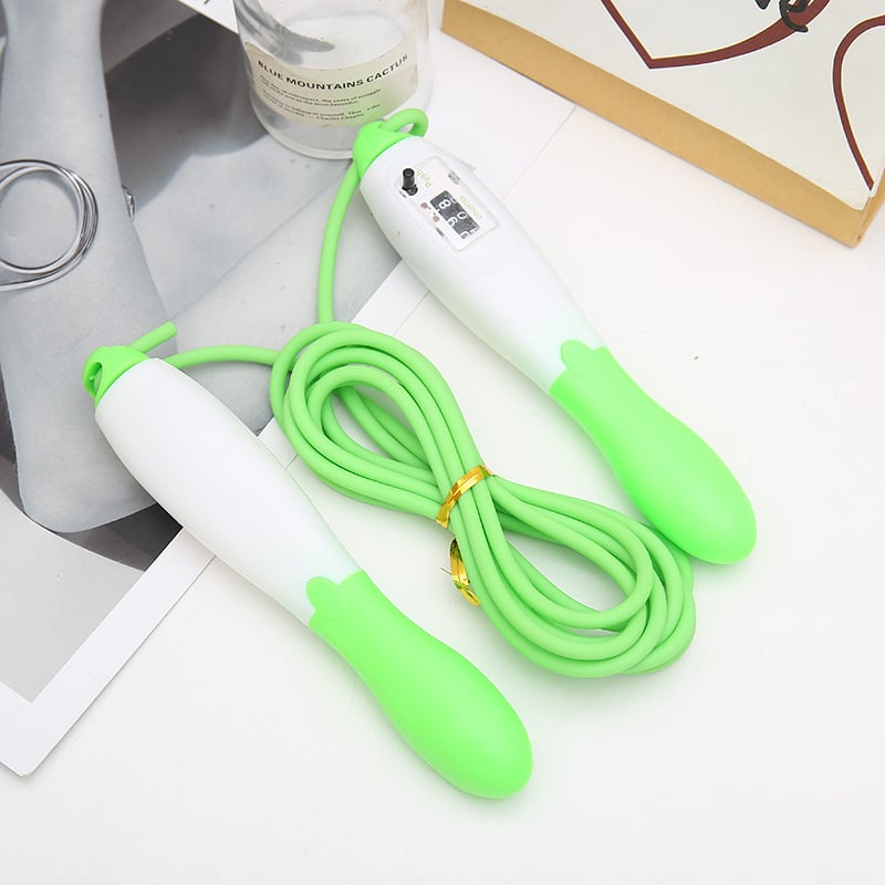 Șnur de sărit pentru copii și fitness în familie — din plastic, Brand: Other, funcție de numărare pentru exerciții părinte-copil