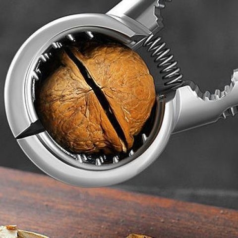 Универсални клещи за обелване на ядки за дома – неръждаема стомана, възможност за печат на лого, пуснати през пролетта на 2017 г.