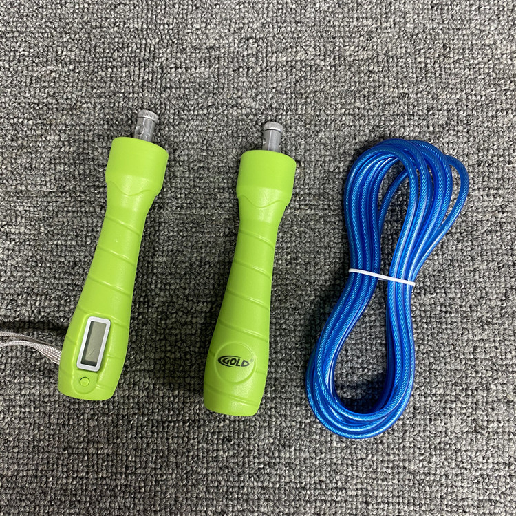 Sfoară de sărit cu numărător GOLD (ABS, 1*72, echipament de fitness)