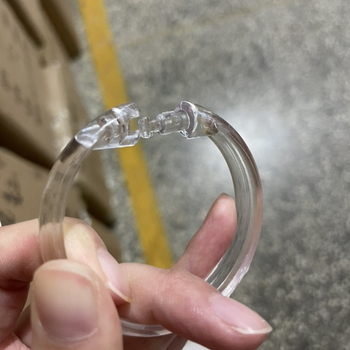 O-oblikovan prsten za zavjesu tuš PVC – moderan minimalistički stil, materijal PVC, kategorija: kuka za zavjesu, marka Jiaguan