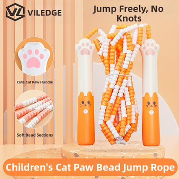 Weilaijian Dječje švihadlo s dizajnom mačje šape, ABS+PVC, podesive perle