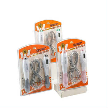 Weilaijian elektronički brojilo za preskakanje užeta od čeličnog užeta, duljina oko 2,8 m, za fitness