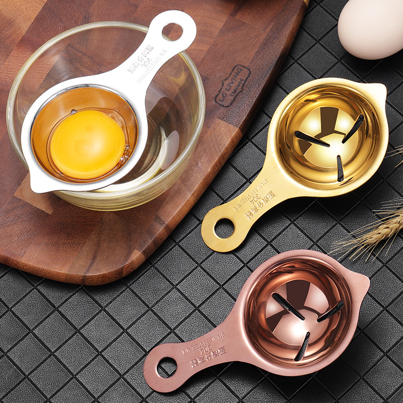 Rayatu 304 nerđavi čelik odvajač bjelanjka i žumanjka – ručni, ne električni, kuhinjski alat s modernim dizajnom