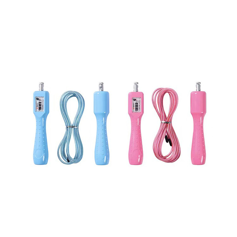 Coardă de sărit cu numărător – PVC, 2.8, destinat doar copiilor, potrivit pentru alergare și fitness