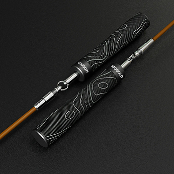 Coardă de sărit cu MOGOLD, PVC, trei fire, cataramă reglabilă, pentru fitness și frumusețe