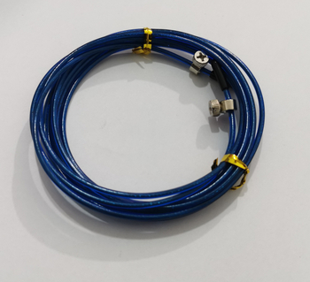 Sfoară de sărit cu sârmă din oțel și PVC, design de înaltă viteză pentru antrenament fitness