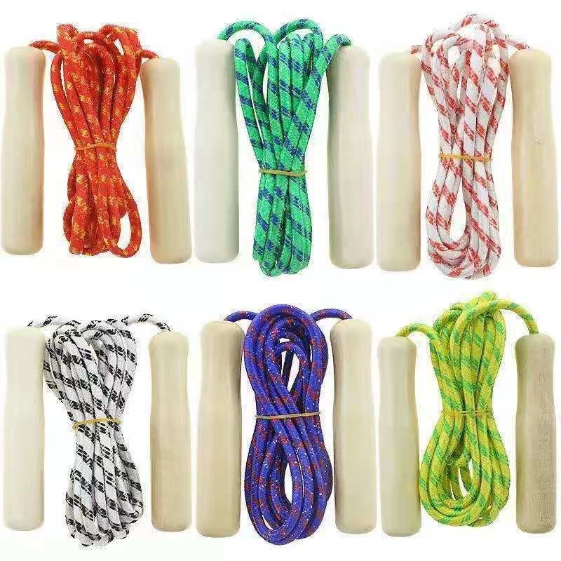 Săritor pentru copii cu mâner din lemn – SQY, materiale: lemn și polipropilenă, specificații: 2.3