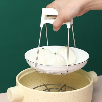 KOMEKI Višestruki klips protiv opeklina za vruće ploče; materijali: plastika, nehrđajući čelik, željezo