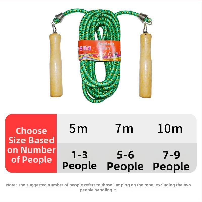 Sfoară pentru sărit cu grup, din bumbac, lungimi 5/7/10 m, număr de produs 1000537903