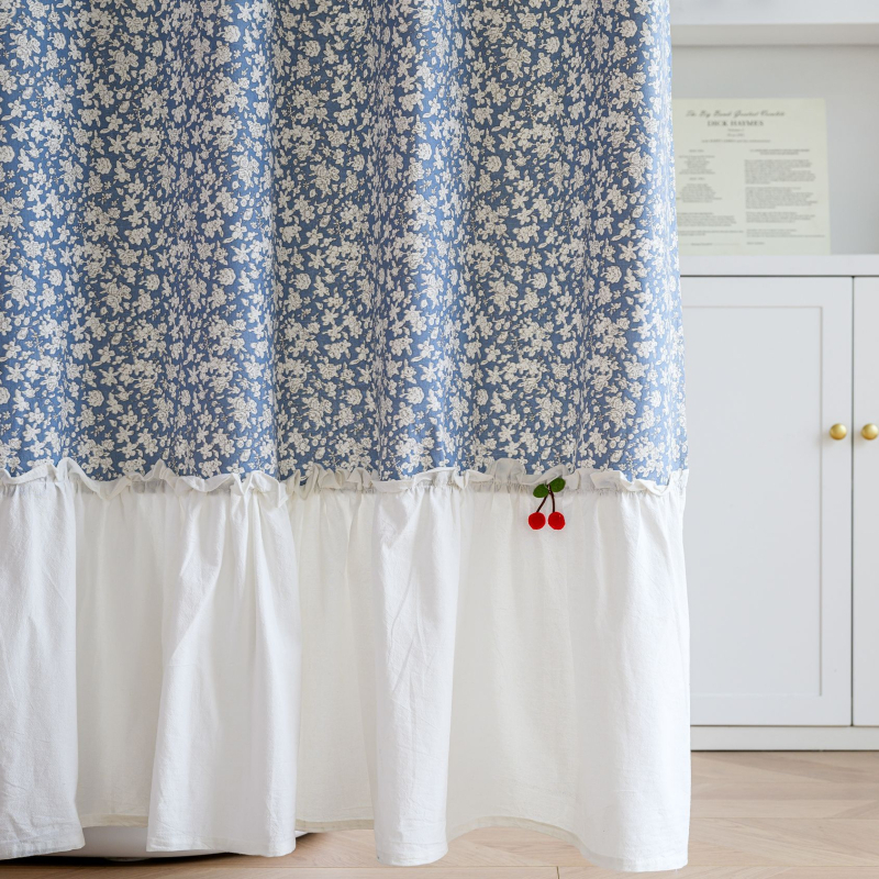 Cortină de duș poliester-bumbac, stil modern minimalist, brand Time businessman.