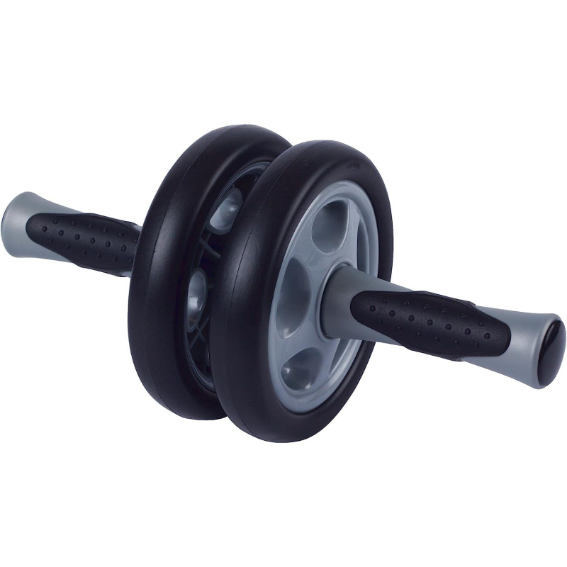 Rolă abdominală cu două roți, Fhawk HKT-AR2205, 500 g, potrivit pentru birou, exterior și utilizare acasă