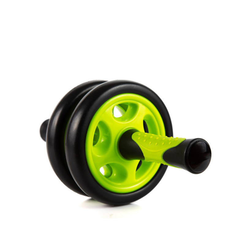 Rolă abdominală cu două roți, Fhawk HKT-AR2205, 500 g, potrivit pentru birou, exterior și utilizare acasă