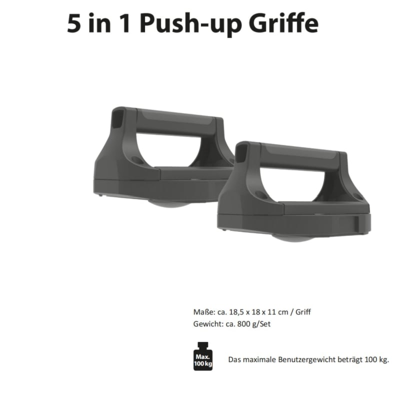 Push-Up Stand MK — Echipament de fitness 5 în 1, nerepliabil, pentru exterior și uz casnic