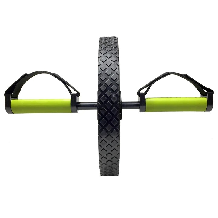 GoFit roata pentru abdomen GF-EAW – dispozitiv de exerciții nepliabil pentru fitness general