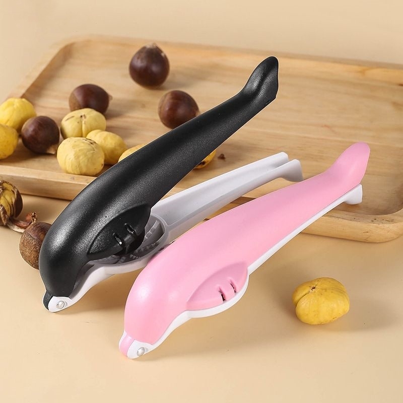 Set za ljuštenje kestena i klip za orašaste plodove | Materijal: plast + nehrđajući čelik | Kuhinjski gadget set | Moderan minimalistički stil | 2024