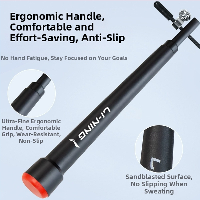 Li-Ning sfoară pentru sărituri, PVC, pentru adulți și studenți, echipament de fitness, nu pentru copii