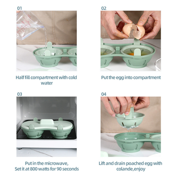 Runhua separator de albuș pentru cuptor cu microunde și boiler pentru ou poșat, din plastic, non-electric, stil modern minimalist