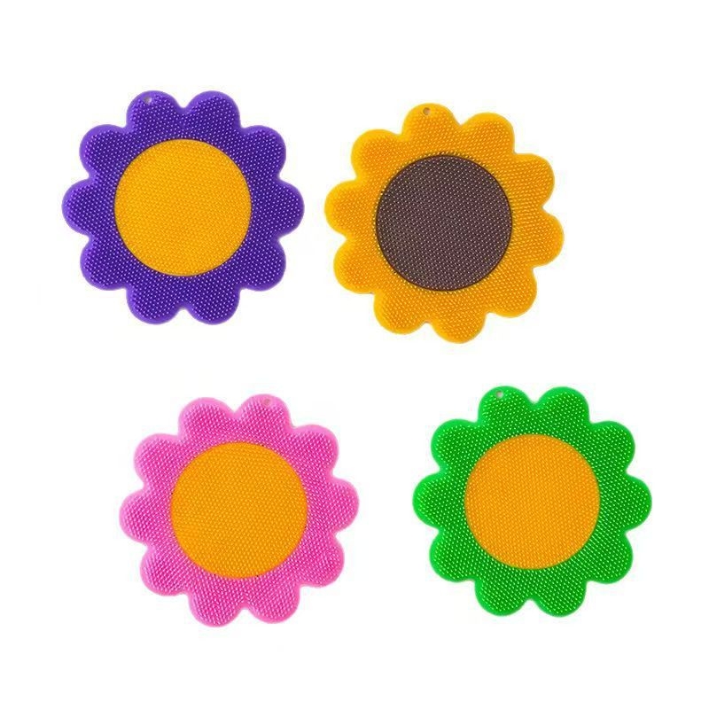 Perie de duș pentru spălarea spatelui, montare pe perete, perie de masaj din PVC pentru uz casnic