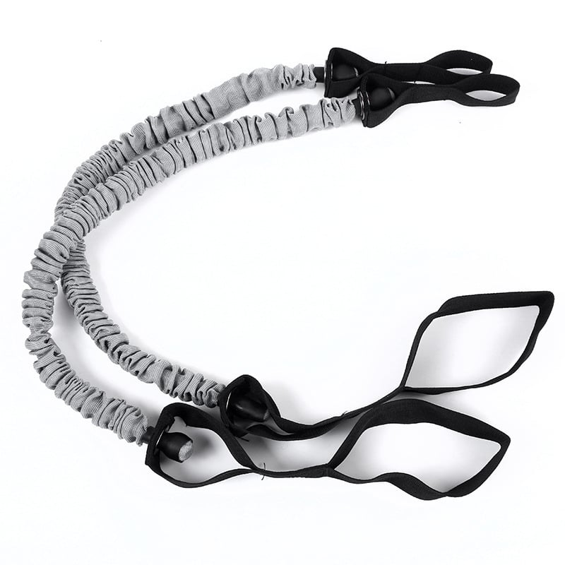 Roata abdominală cu coardă auxiliară – pliabilă, lungime totală 240 cm, secțiune elastică 50 cm, greutate 0,2 kg